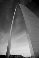 St. Louis Arch B&W Version