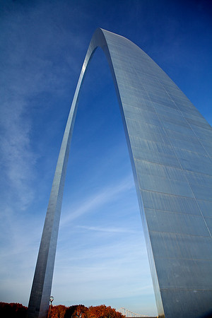 St. Louis Arch Up and Over