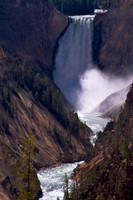 Yellowstone Lower Falls Artist Point