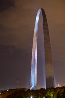 St. Louis, Gateway Arch at Night