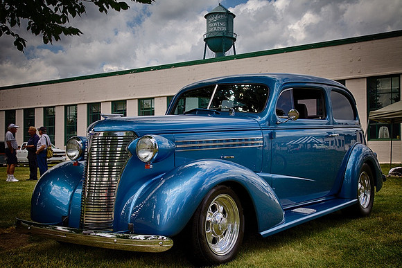 Chevy, 1938 & Garage Packard Proving Grounds Easy Rodders Car Show  July 23, 2017 #1 _9781_HDR