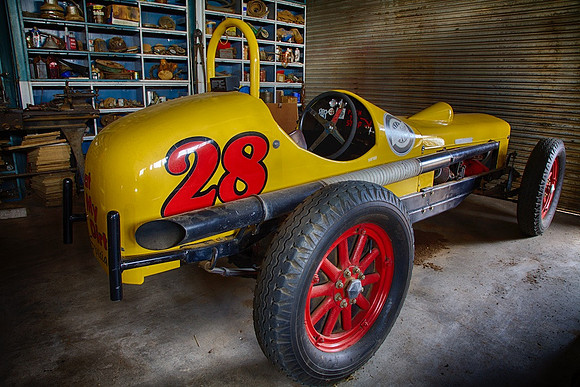 Gold King Mine Vintage 1928 Studebaker Indy Race Car Dec 3, 2016 _4108_HDR