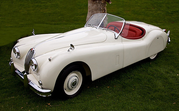 Jaguar XK 140 1955 Fountain Hills Concours Feb 9, 2019 - IMG_2100 - Version 3