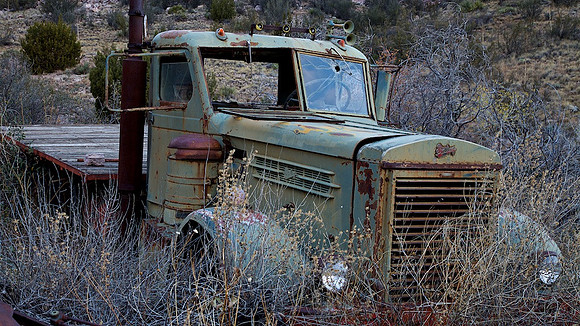 Jerome, AZ Gold King Mine  Classic Vehicles Dec 2, 2016 11