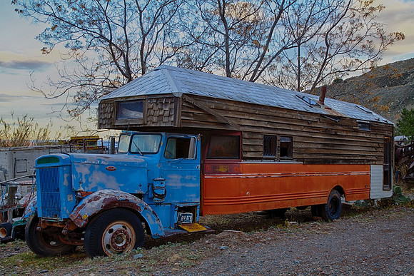 Jerome, AZ Gold King Mine Peterbuilt RV Dec 2, 2016 _4183_HDR