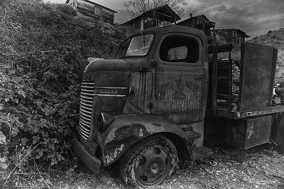 Jerome, AZ Gold King Mine Snub Nose Dodge Truck Dec 2, 2016 _4168_HDR