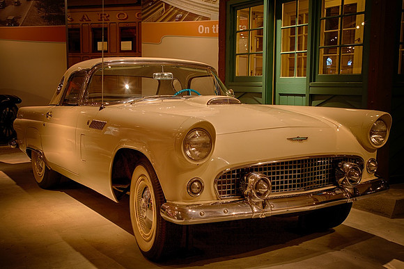 MI-Henry Ford Museum Dearborn, MI Thunderbird July 21, 2017_9596_HDR