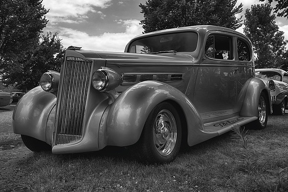 Packard, 1937 B&W Proving Grounds Easy Rodders Car Show 1937 Packard July 23, 2017 #3 B&W _9719_HDR