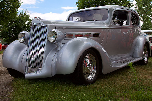 Packard, 1937 Proving Grounds Easy Rodders Car Show _9722