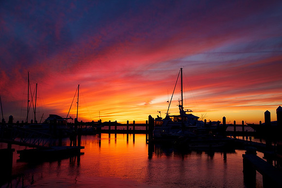 Fernandina Beach Sunset, Florida