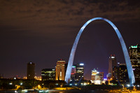 St. Louis, Gateway Arch at Night 1
