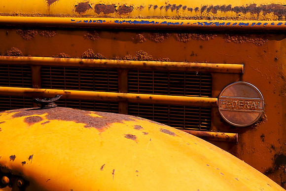 Federal Crain Permanently Parked in Old Town