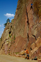 Rock Climbers, Eldorado Canyon State Park, CO