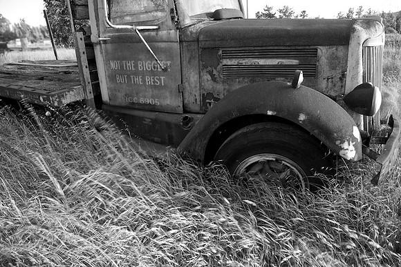 White Truck Sonoma, California  2