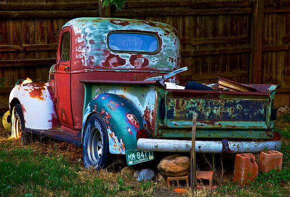 Old Truck Old Town Superior, CO
